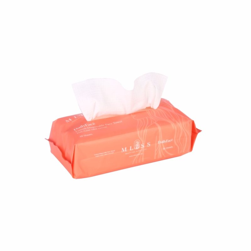 MLISS DaílyFacè Cotton Disposable Face Towel