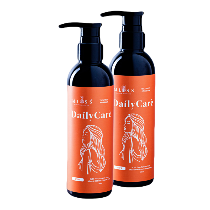 MLISS DaílyCarè Scalp Care Shampoo Hair Mask Set